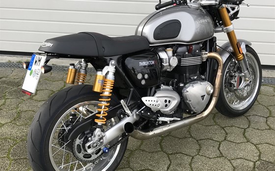 Umgebautes Motorrad Triumph Thruxton 1200R von Motorrad Hintermeyer GmbH - Bild 1 Umgebautes Motorrad Triumph Thruxton 1200R von Motorrad Hintermeyer GmbH - Bild 1