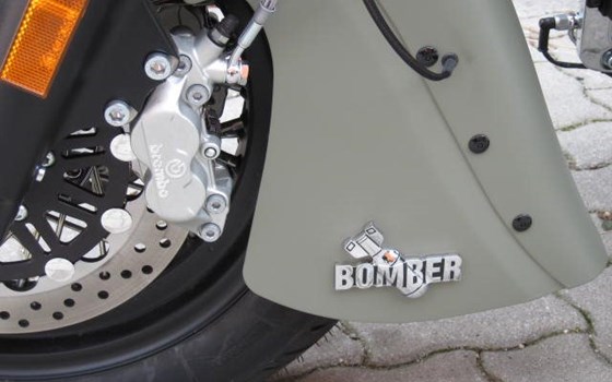 Umgebautes Motorrad Indian Chief Bomber von Spocks Motorcycles GmbH - Bild 2 Umgebautes Motorrad Indian Chief Bomber von Spocks Motorcycles GmbH - Bild 2
