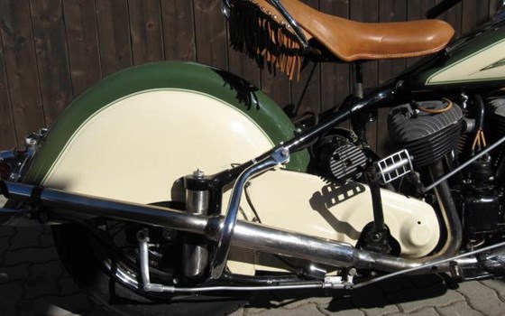 Umgebautes Motorrad Indian Chief von Spocks Motorcycles GmbH - Bild 3 Umgebautes Motorrad Indian Chief von Spocks Motorcycles GmbH - Bild 3