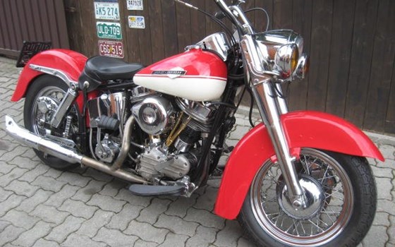 Umgebautes Motorrad Harley-Davidson Panhead F von Spocks Motorcycles GmbH - Bild 1 Umgebautes Motorrad Harley-Davidson Panhead F von Spocks Motorcycles GmbH - Bild 1