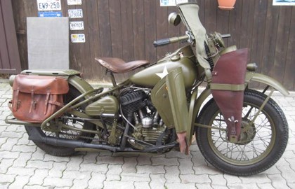 Harley-Davidson WLA Custom Bike Harley-Davidson WLA Custom Bike