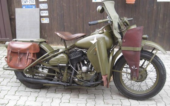 Umgebautes Motorrad Harley-Davidson WLA von Spocks Motorcycles GmbH - Bild 1 Umgebautes Motorrad Harley-Davidson WLA von Spocks Motorcycles GmbH - Bild 1
