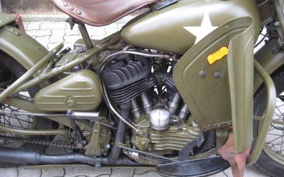 Umgebautes Motorrad Harley-Davidson WLA von Spocks Motorcycles GmbH - Bild 11 Umgebautes Motorrad Harley-Davidson WLA von Spocks Motorcycles GmbH - Bild 11