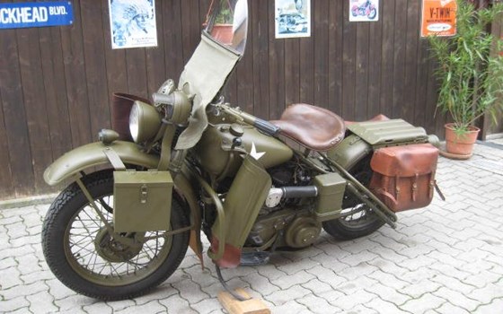 Umgebautes Motorrad Harley-Davidson WLA von Spocks Motorcycles GmbH - Bild 2 Umgebautes Motorrad Harley-Davidson WLA von Spocks Motorcycles GmbH - Bild 2