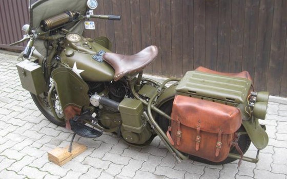 Umgebautes Motorrad Harley-Davidson WLA von Spocks Motorcycles GmbH - Bild 3 Umgebautes Motorrad Harley-Davidson WLA von Spocks Motorcycles GmbH - Bild 3