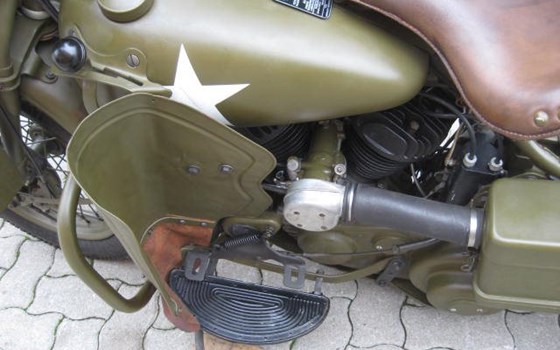 Umgebautes Motorrad Harley-Davidson WLA von Spocks Motorcycles GmbH - Bild 5 Umgebautes Motorrad Harley-Davidson WLA von Spocks Motorcycles GmbH - Bild 5