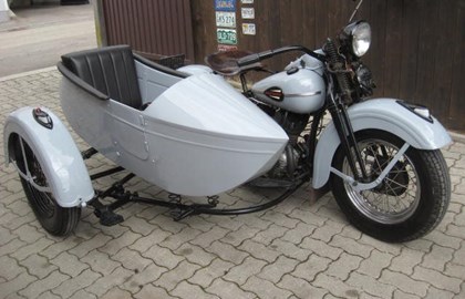 Harley-Davidson WL 750 Flathead Custom Bike Harley-Davidson WL 750 Flathead Custom Bike