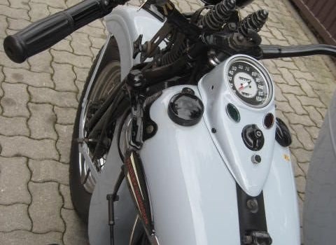 Umgebautes Motorrad Harley-Davidson WL 750 Flathead von Spocks Motorcycles GmbH - Bild 6 Umgebautes Motorrad Harley-Davidson WL 750 Flathead von Spocks Motorcycles GmbH - Bild 6