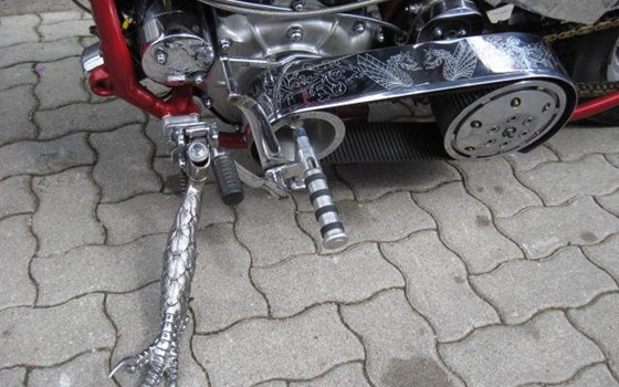 Umgebautes Motorrad Harley-Davidson Early Shovel von Spocks Motorcycles GmbH - Bild 2 Umgebautes Motorrad Harley-Davidson Early Shovel von Spocks Motorcycles GmbH - Bild 2
