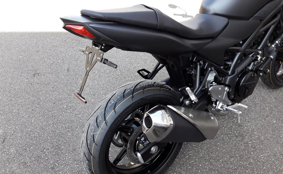 Umbgebautes Motorrad Suzuki SV650 Bild 1: Umbgebautes Motorrad Suzuki SV650