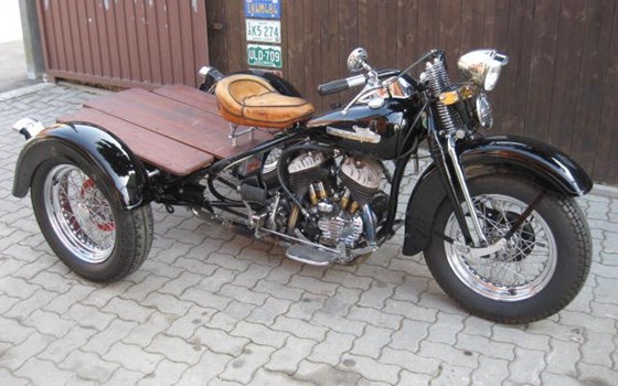 Umgebautes Motorrad Harley-Davidson Servi-Car von Spocks Motorcycles GmbH - Bild 1 Umgebautes Motorrad Harley-Davidson Servi-Car von Spocks Motorcycles GmbH - Bild 1