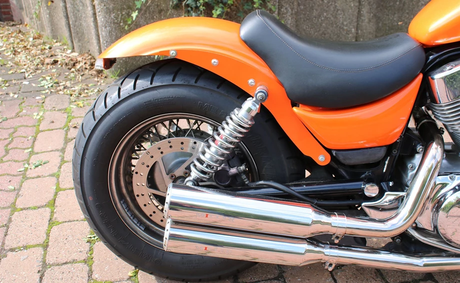 Umbgebautes Motorrad Suzuki VS 1400 GLP Intruder Bild 5: Umbgebautes Motorrad Suzuki VS 1400 GLP Intruder