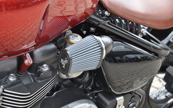 Umgebautes Motorrad Triumph Bonneville Bobber von Zweirad Hermann - Bild 14 Umgebautes Motorrad Triumph Bonneville Bobber von Zweirad Hermann - Bild 14