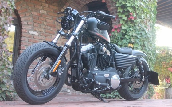 Umgebautes Motorrad Harley-Davidson Sportster XL 1200X Forty-Eight von X-Trem Custombikes - Bild 1 Umgebautes Motorrad Harley-Davidson Sportster XL 1200X Forty-Eight von X-Trem Custombikes - Bild 1