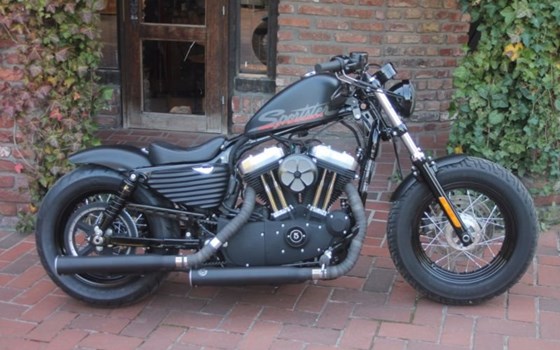 Umgebautes Motorrad Harley-Davidson Sportster XL 1200X Forty-Eight von X-Trem Custombikes - Bild 3 Umgebautes Motorrad Harley-Davidson Sportster XL 1200X Forty-Eight von X-Trem Custombikes - Bild 3