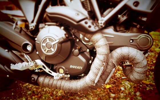 Umgebautes Motorrad Ducati Scrambler Icon von Witten u. Weber oHG - Bild 2 Umgebautes Motorrad Ducati Scrambler Icon von Witten u. Weber oHG - Bild 2
