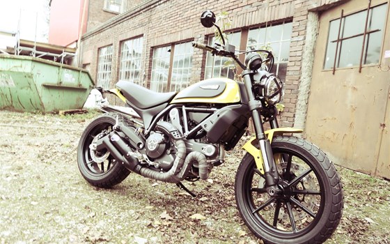 Umgebautes Motorrad Ducati Scrambler Icon von Witten u. Weber oHG - Bild 6 Umgebautes Motorrad Ducati Scrambler Icon von Witten u. Weber oHG - Bild 6