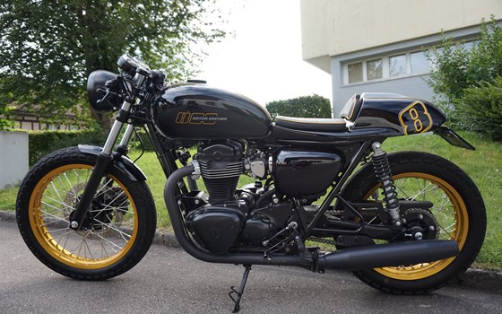 Umgebautes Motorrad Kawasaki W800 von Eichenberger Zweirad-Sport - Bild 9 Umgebautes Motorrad Kawasaki W800 von Eichenberger Zweirad-Sport - Bild 9