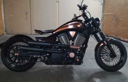 Victory Vegas 8-Ball Custom Bike