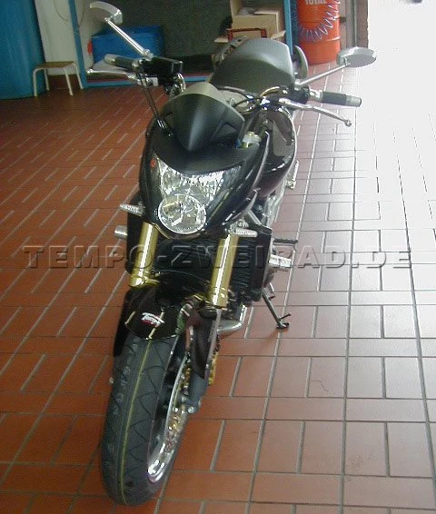 Umbgebautes Motorrad Honda CB 600 F Hornet Bild 3: Umbgebautes Motorrad Honda CB 600 F Hornet