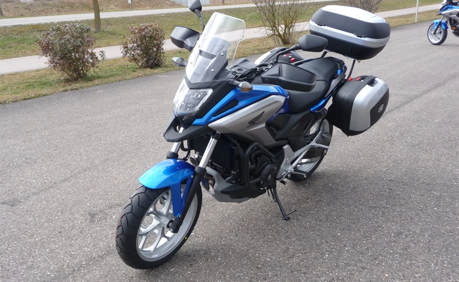 Umbgebautes Motorrad Honda NC750X Bild 4: Umbgebautes Motorrad Honda NC750X