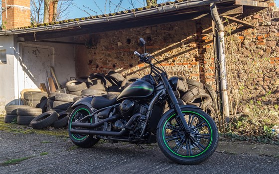Umgebautes Motorrad Kawasaki VN 900 Custom von Motorradsport Schadenberg GbR - Bild 1 Umgebautes Motorrad Kawasaki VN 900 Custom von Motorradsport Schadenberg GbR - Bild 1