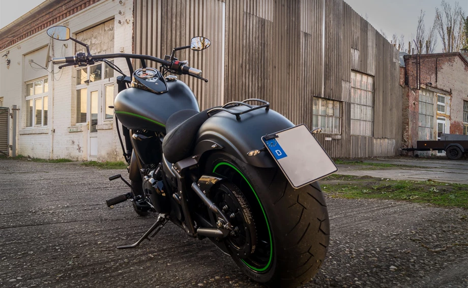 Umbgebautes Motorrad Kawasaki VN 900 Custom Bild 5: Umbgebautes Motorrad Kawasaki VN 900 Custom
