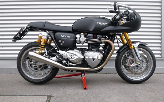 Umgebautes Motorrad Triumph Thruxton 1200R von IL MOTO  Motorradhandel und Reparaturwerkstätte GesmbH - Bild 1 Umgebautes Motorrad Triumph Thruxton 1200R von IL MOTO  Motorradhandel und Reparaturwerkstätte GesmbH - Bild 1