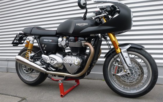 Umgebautes Motorrad Triumph Thruxton 1200R von IL MOTO  Motorradhandel und Reparaturwerkstätte GesmbH - Bild 2 Umgebautes Motorrad Triumph Thruxton 1200R von IL MOTO  Motorradhandel und Reparaturwerkstätte GesmbH - Bild 2