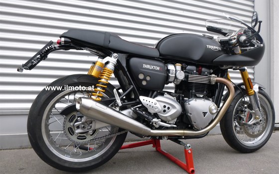 Umgebautes Motorrad Triumph Thruxton 1200R von IL MOTO  Motorradhandel und Reparaturwerkstätte GesmbH - Bild 3 Umgebautes Motorrad Triumph Thruxton 1200R von IL MOTO  Motorradhandel und Reparaturwerkstätte GesmbH - Bild 3