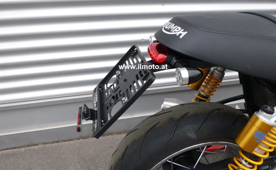 Umbgebautes Motorrad Triumph Thruxton 1200R Bild 8: Umbgebautes Motorrad Triumph Thruxton 1200R
