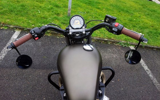 Umgebautes Motorrad Triumph Bonneville Bobber von Motorradhaus Löhmer GmbH - Bild 6 Umgebautes Motorrad Triumph Bonneville Bobber von Motorradhaus Löhmer GmbH - Bild 6