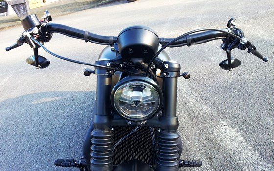 Umgebautes Motorrad Triumph Bonneville Bobber Black von Motorradhaus Löhmer GmbH - Bild 8 Umgebautes Motorrad Triumph Bonneville Bobber Black von Motorradhaus Löhmer GmbH - Bild 8