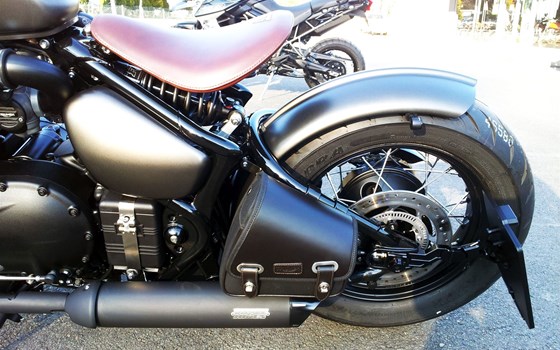 Umgebautes Motorrad Triumph Bonneville Bobber Black von Motorradhaus Löhmer GmbH - Bild 15 Umgebautes Motorrad Triumph Bonneville Bobber Black von Motorradhaus Löhmer GmbH - Bild 15