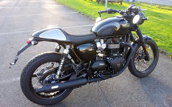 Umgebautes Motorrad Triumph Bonneville T120 Black von Motorradhaus Löhmer GmbH - Bild 5 Umgebautes Motorrad Triumph Bonneville T120 Black von Motorradhaus Löhmer GmbH - Bild 5