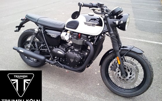Umgebautes Motorrad Triumph Bonneville T120 Black von Motorradhaus Löhmer GmbH - Bild 1 Umgebautes Motorrad Triumph Bonneville T120 Black von Motorradhaus Löhmer GmbH - Bild 1