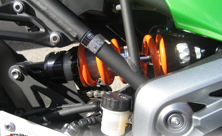 Umbgebautes Motorrad Kawasaki Z900 Bild 5: Umbgebautes Motorrad Kawasaki Z900