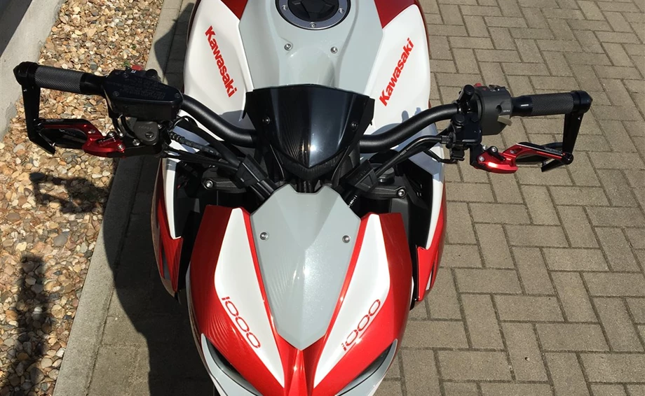 Umbgebautes Motorrad Kawasaki Z1000 Bild 13: Umbgebautes Motorrad Kawasaki Z1000