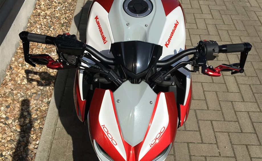 Umbgebautes Motorrad Kawasaki Z1000 Bild 16: Umbgebautes Motorrad Kawasaki Z1000