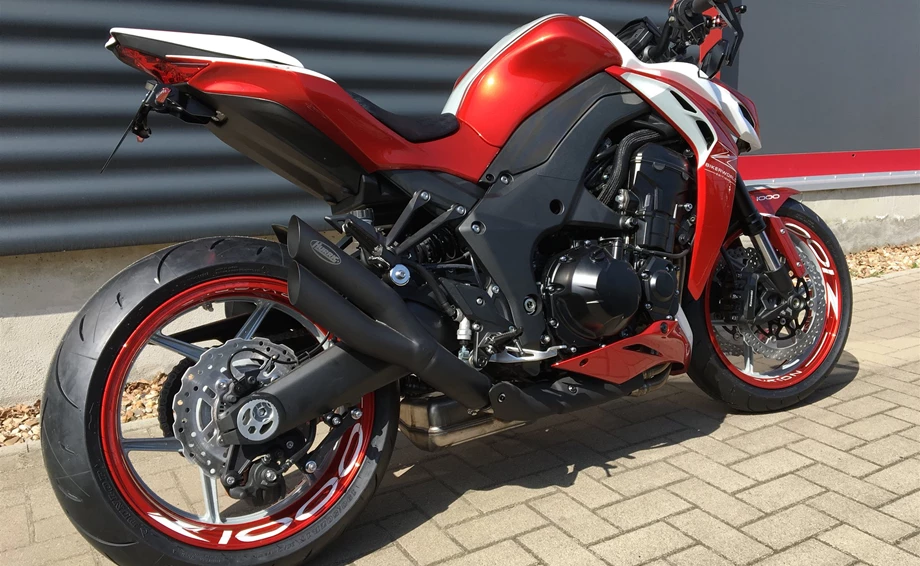 Umbgebautes Motorrad Kawasaki Z1000 Bild 19: Umbgebautes Motorrad Kawasaki Z1000