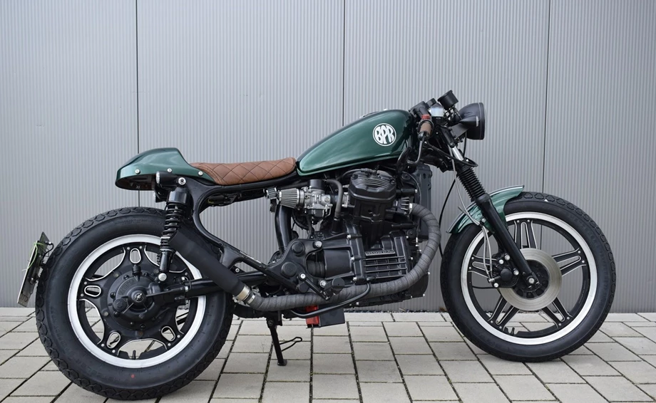 Umbgebautes Motorrad Honda CX 500 Bild 5: Umbgebautes Motorrad Honda CX 500