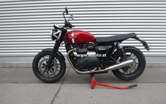 Umgebautes Motorrad Triumph Street Twin von IL MOTO  Motorradhandel und Reparaturwerkstätte GesmbH - Bild 1 Umgebautes Motorrad Triumph Street Twin von IL MOTO  Motorradhandel und Reparaturwerkstätte GesmbH - Bild 1