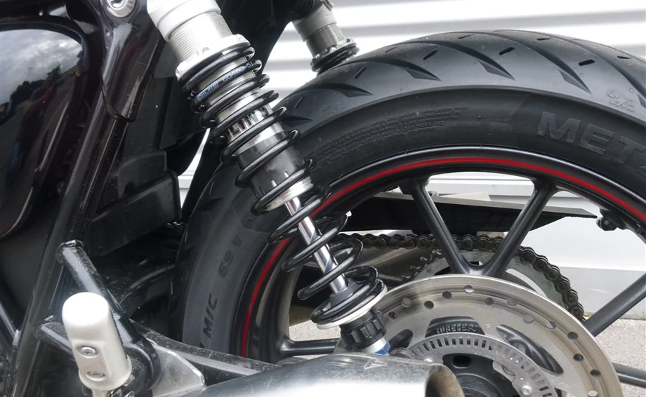 Umbgebautes Motorrad Triumph Street Twin Bild 4: Umbgebautes Motorrad Triumph Street Twin