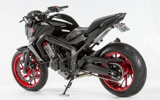 Umgebautes Motorrad Honda CB 650 von Direct Performance - Bild 7