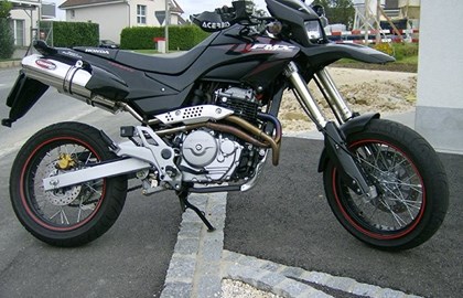 Honda FMX650 Custom Bike Honda FMX650 Custom Bike