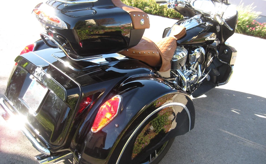 Umbgebautes Motorrad Indian Roadmaster Bild 14: Umbgebautes Motorrad Indian Roadmaster