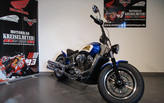 Umgebautes Motorrad Indian Scout von Motorrad Kreiselmeyer GmbH - Bild 1 Umgebautes Motorrad Indian Scout von Motorrad Kreiselmeyer GmbH - Bild 1