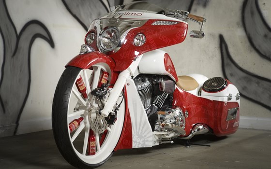 Umgebautes Motorrad Indian Chieftain von SMC-Styrian Motor Cycle - Bild 1 Umgebautes Motorrad Indian Chieftain von SMC-Styrian Motor Cycle - Bild 1