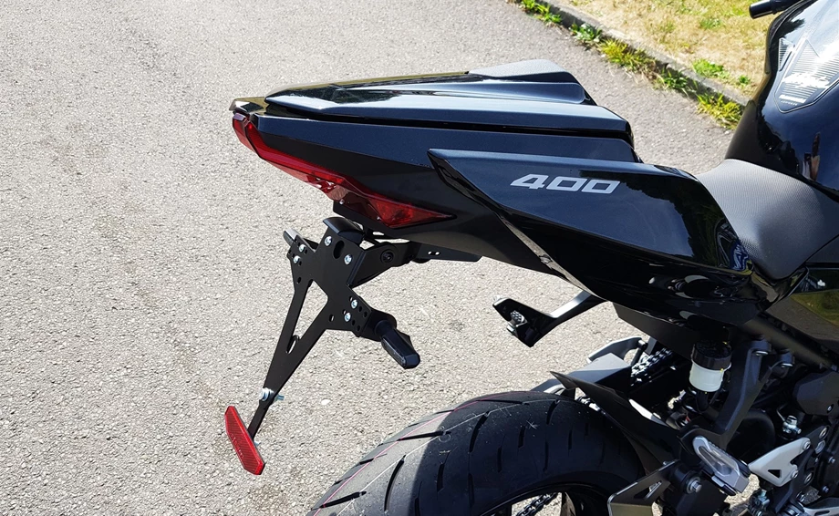 Umbgebautes Motorrad Kawasaki Ninja 400 Bild 6: Umbgebautes Motorrad Kawasaki Ninja 400