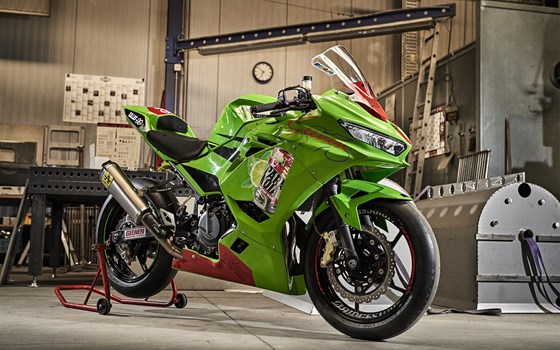 Umgebautes Motorrad Kawasaki Ninja 400 von Motorradtechnik Geenen GmbH - Bild 1 Umgebautes Motorrad Kawasaki Ninja 400 von Motorradtechnik Geenen GmbH - Bild 1